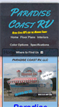 Mobile Screenshot of paradisecoastrv.com